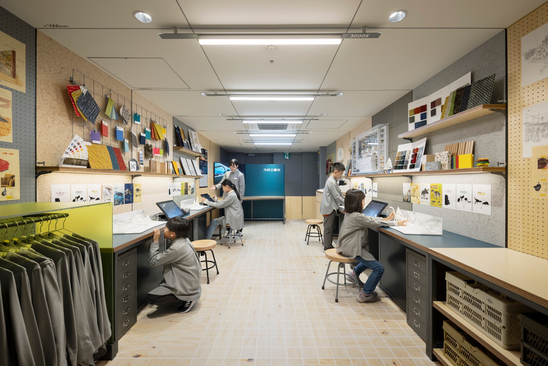 KidZania Fukuoka NOMURA Co.,Ltd. Ltd. Pavilion "Space concept design Studio"